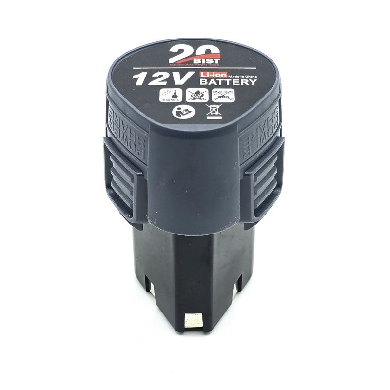 باتری دریل پیچ گوشتی شارژی بیست مدل سه ضلع کد 12v