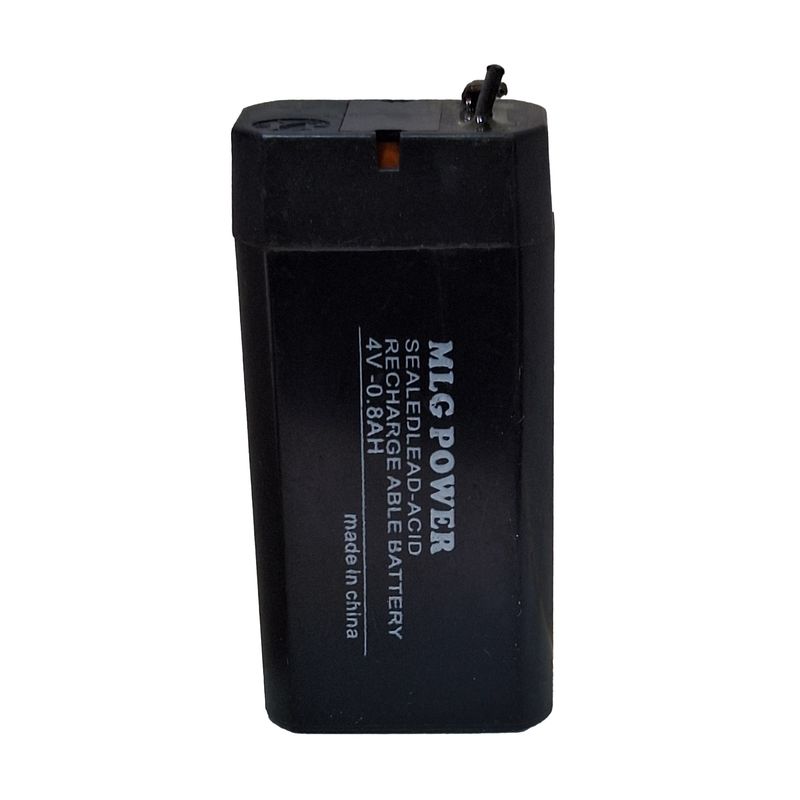 باتری سیلد اسید 4 ولت 800 میلی آمپر ام ال جی پاور مدل 4v 800mah