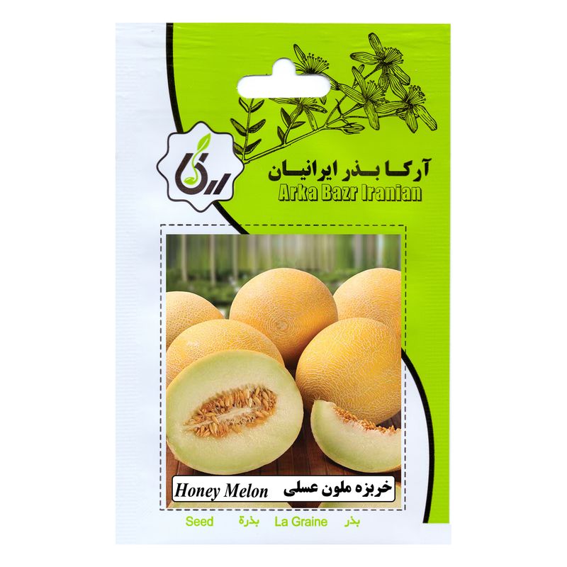 بذر خربزه ملون عسلی آرکا بذر ایرانیان کد ark 154