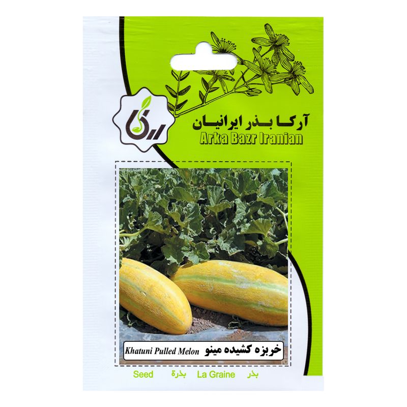 بذر خربزه کشیده مینو آرکا بذر ایرانیان کد ark 168