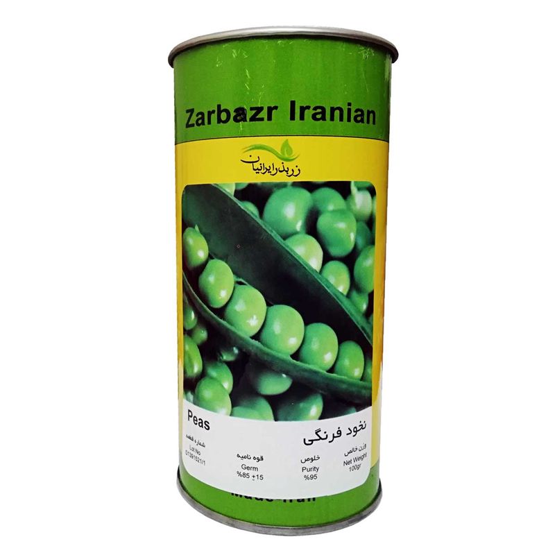 بذر نخود فرنگی زر بذر ایرانیان مدل gh100g 31
