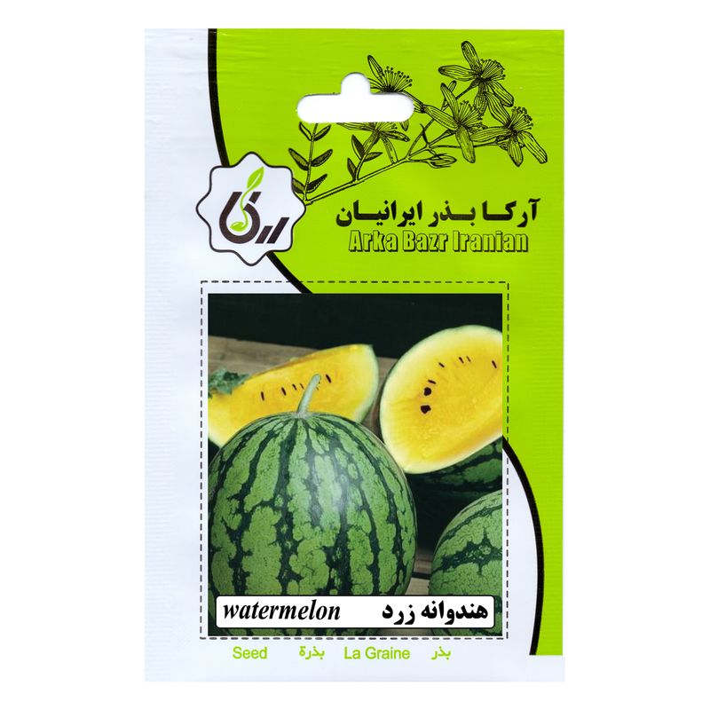 بذر هندوانه زرد آرکا بذر ایرانیان کد ark 140