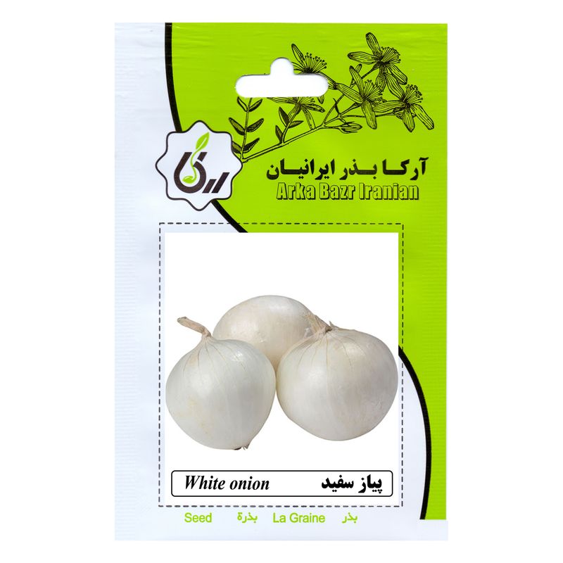 بذر پیاز سفید آرکا بذر ایرانیان کد ark 118