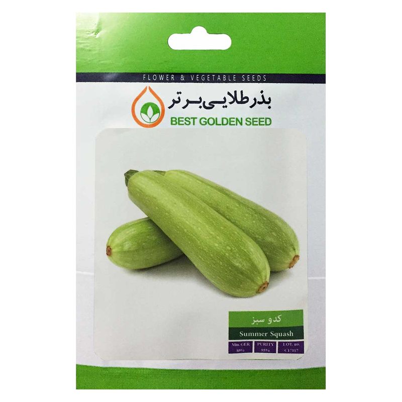 بذر کدو سبز بذر طلایی برتر کد bzt 67