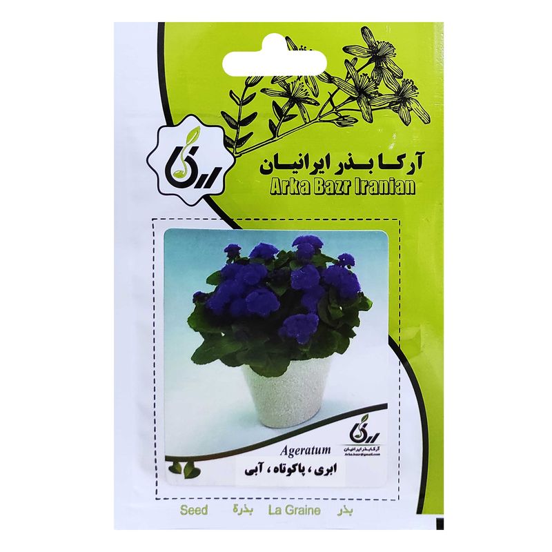 بذر گل ابری پاکوتاه آبی آرکا بذر ایرانیان کد ark 004