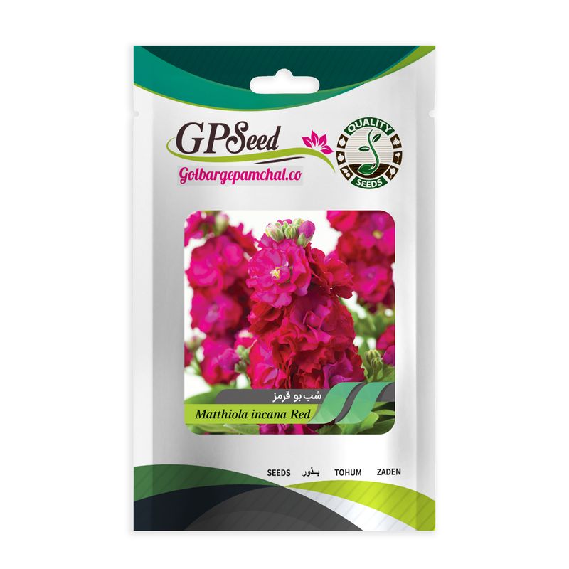 بذر گل شب بو قرمز گلبرگ پامچال کد gpf 259