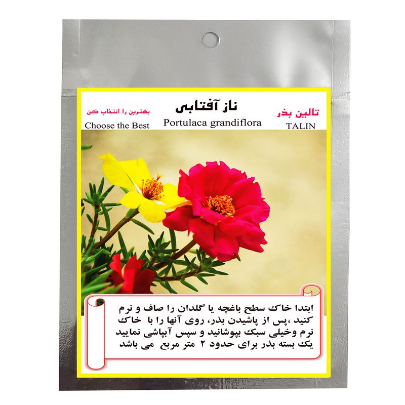 بذر گل ناز آفتابی تالین بذر مدل bzt 1021