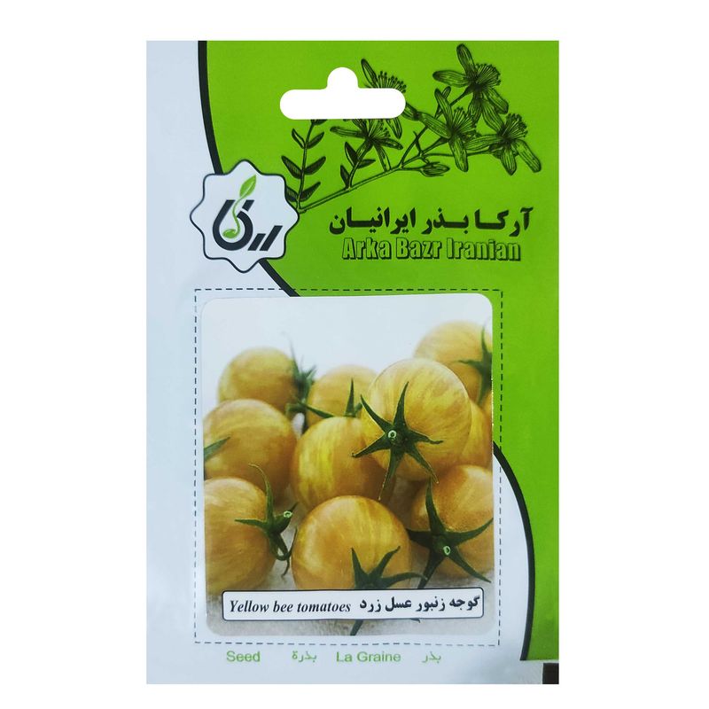 بذر گوجه زنبور عسل زرد آرکا بذر ایرانیان کد 151 ark