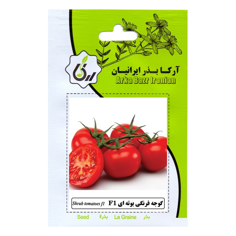 بذر گوجه فرنگی بوته ای f1 آرکا بذر ایرانیان کد 23 ark