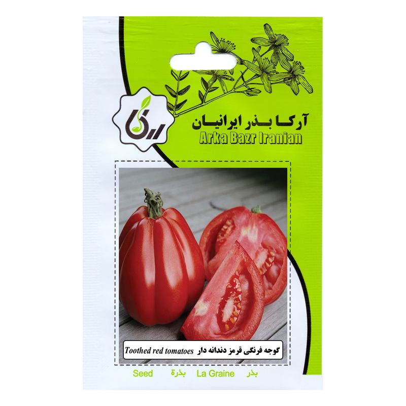 بذر گوجه فرنگی قرمز دندانه دار آرکا بذر ایرانیان کد 152 ark