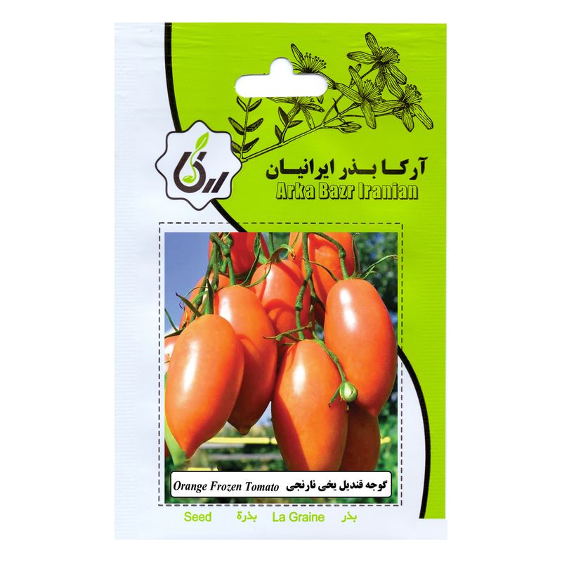 بذر گوجه قندیل یخی نارنجی آرکا بذر ایرانیان کد 153 ark