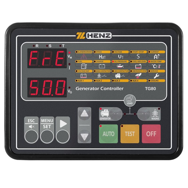 برد کنترلر دیزل ژنراتور هنز مدل henz tg80