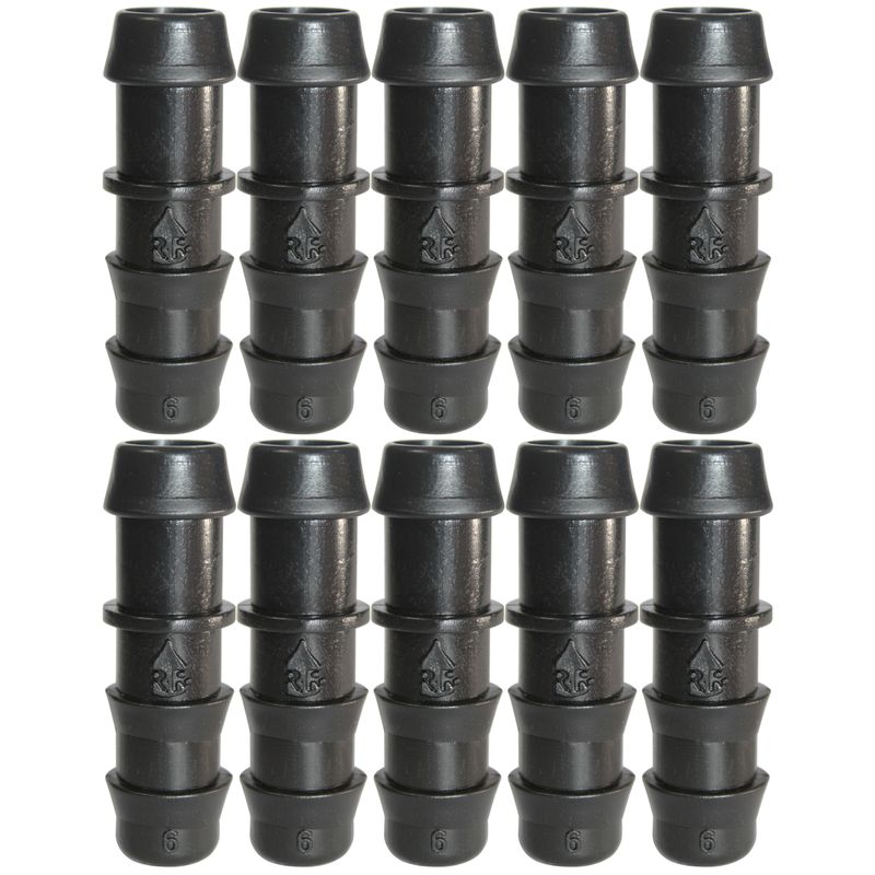 بست ابتدایی شلنگ روان ریز مدل rr t16mm بسته 10 عددی