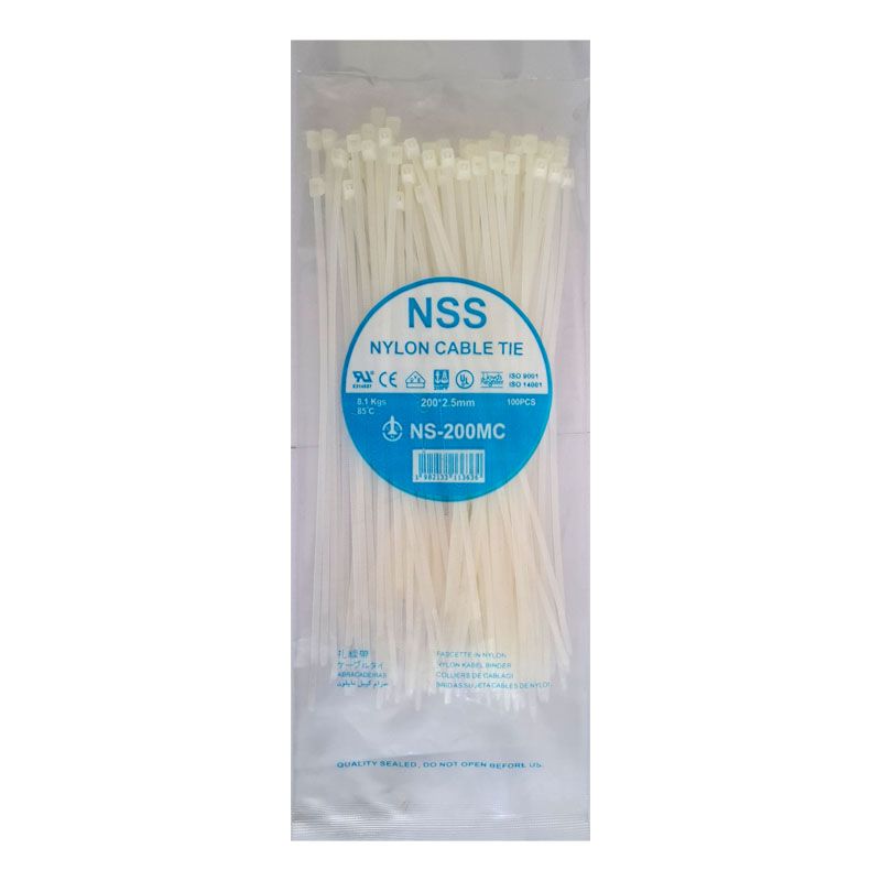 بست کمربندی ان اس اس مدل ns 200mc بسته 100 عددی