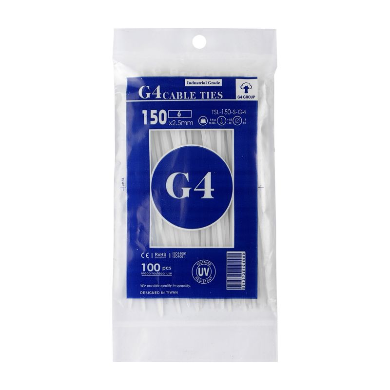 بست کمربندی جی فور مدل g4 150x2.5 بسته 100عددی