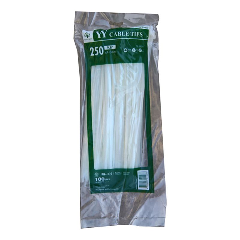 بست کمربندی وای وای مدل tsl 250 s سایز 4.8×250 میلیمتر