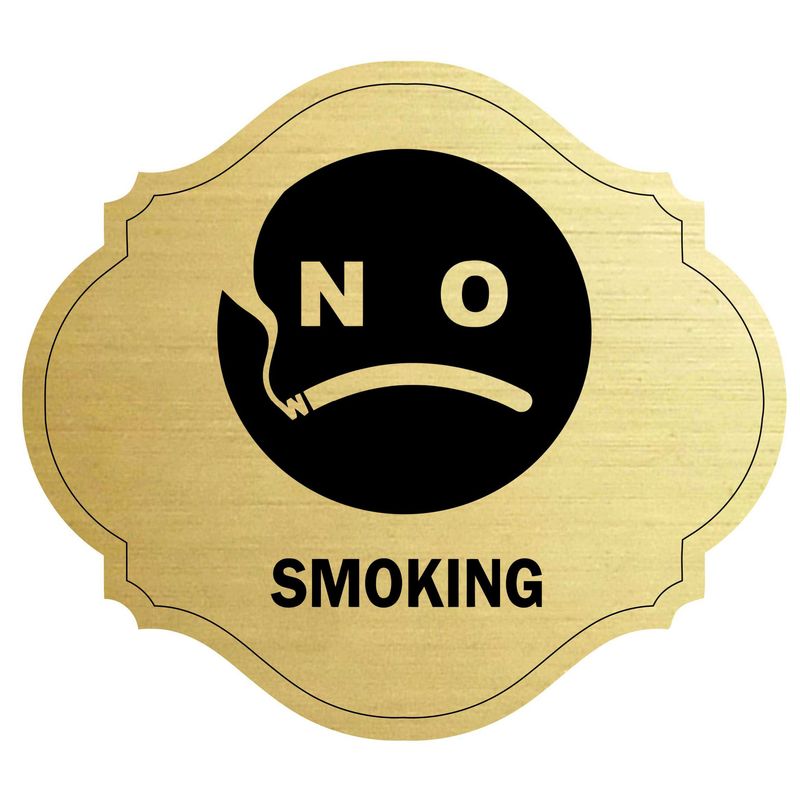 تابلو بازدارنده مدل no smoking