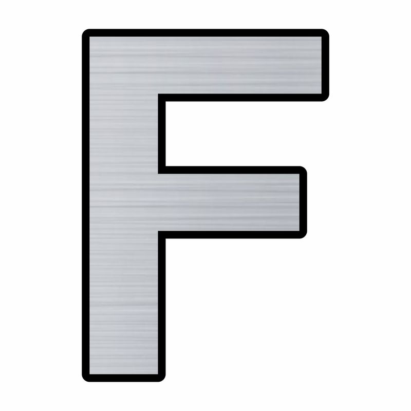 تابلو راهنما  مدل حروف f