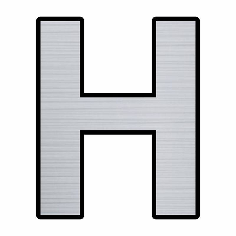 تابلو راهنما  مدل حروف h