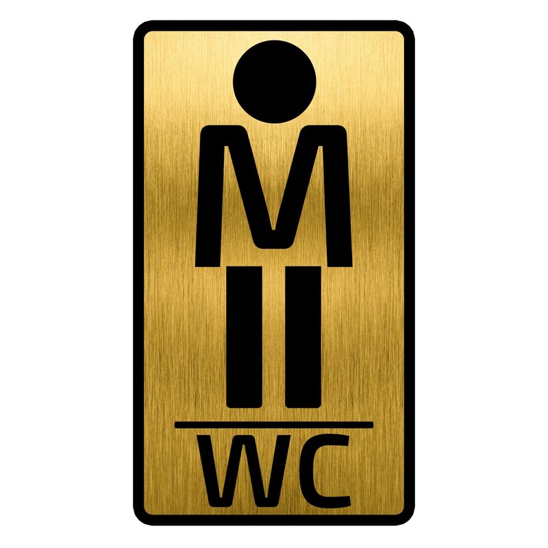 تابلو راهنما طرح سرویس بهداشتی کد wc1 1 mt