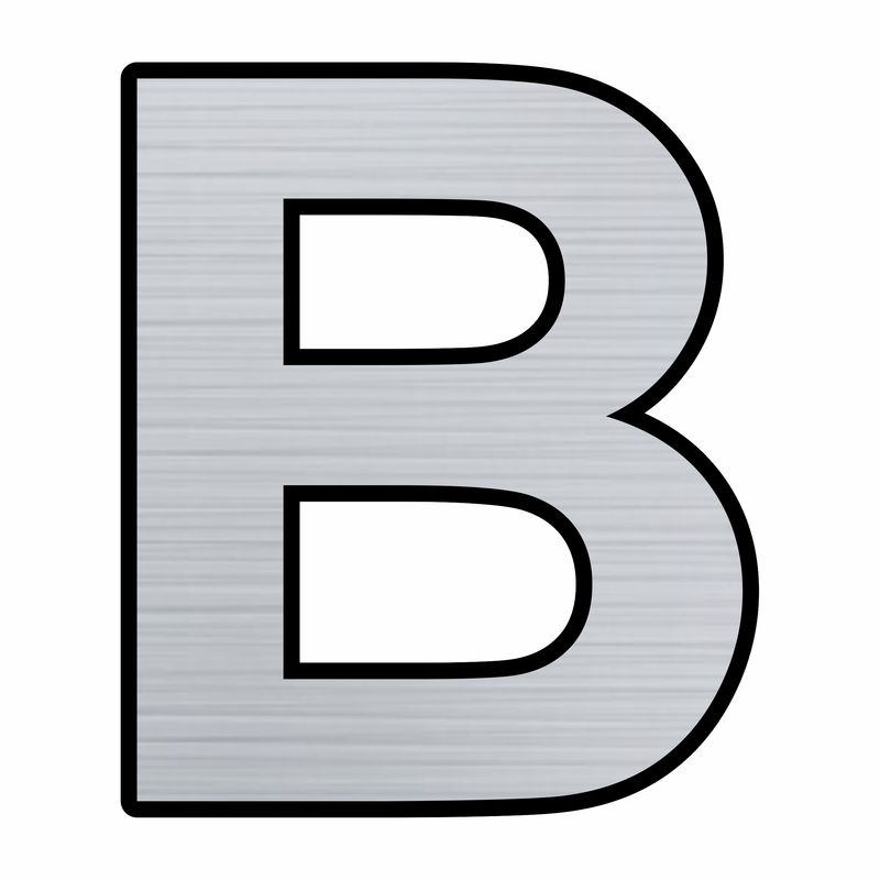 تابلو راهنما مدل حروف b