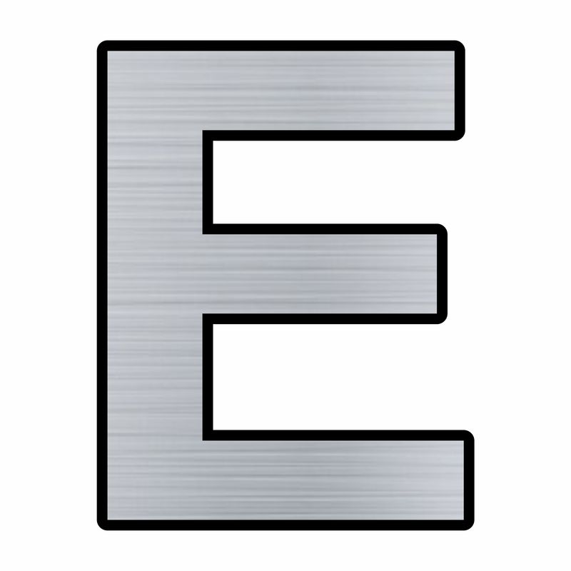 تابلو راهنما مدل حروف e