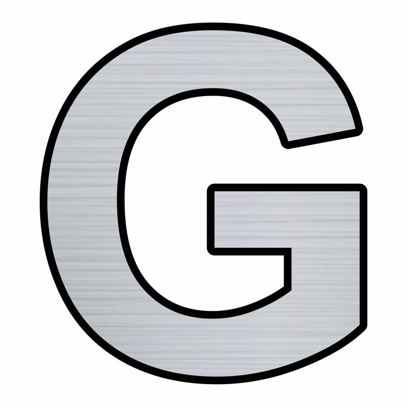 تابلو راهنما مدل حروف g