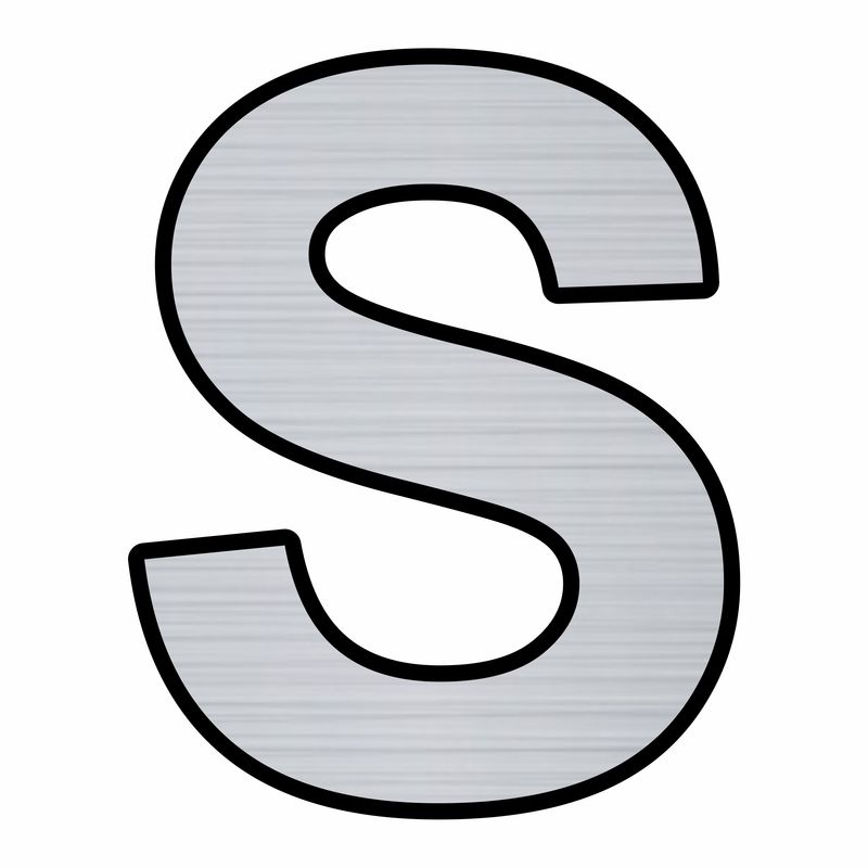 تابلو راهنما مدل حروف s