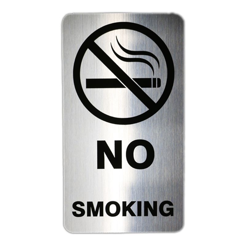 تابلو نشانگر طرح no smoking کد 68