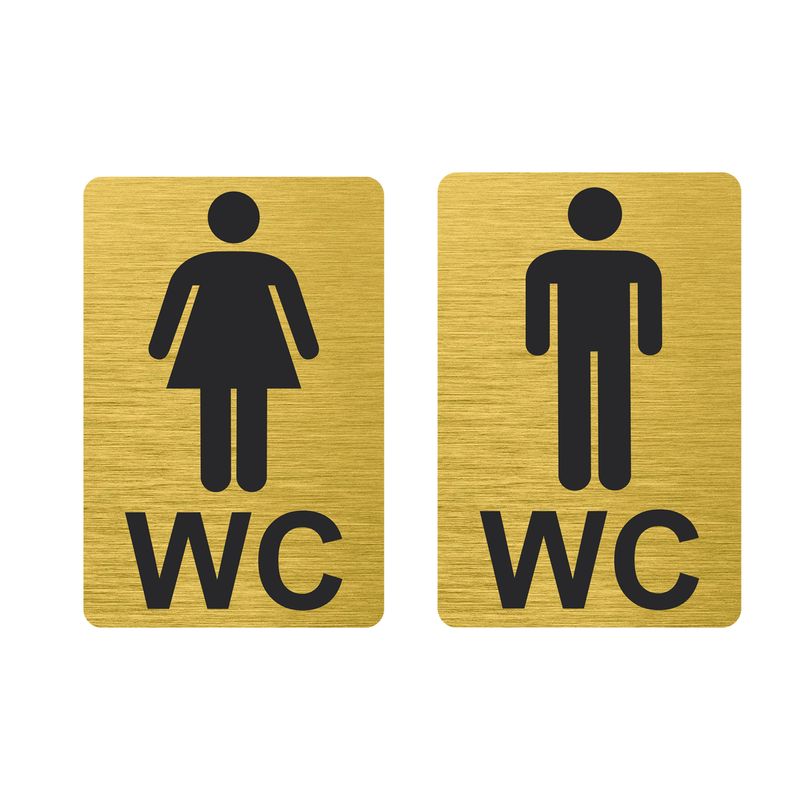 تابلو نشانگر طرح wc آقایان و بانوان مدل tr 61 مجموعه2عددی