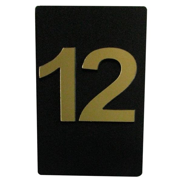 تابلو نشانگر طرح عدد 12 کد h0016