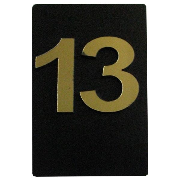 تابلو نشانگر طرح عدد 13 کد h0017