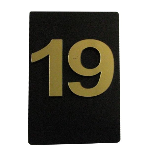 تابلو نشانگر طرح عدد 19 کد h0023