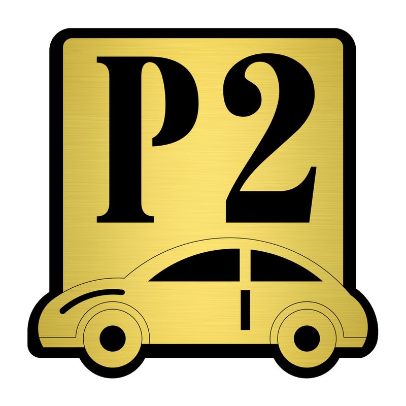 تابلو نشانگر مستر راد طرح پارکینگ شماره 2 کد p bg 02