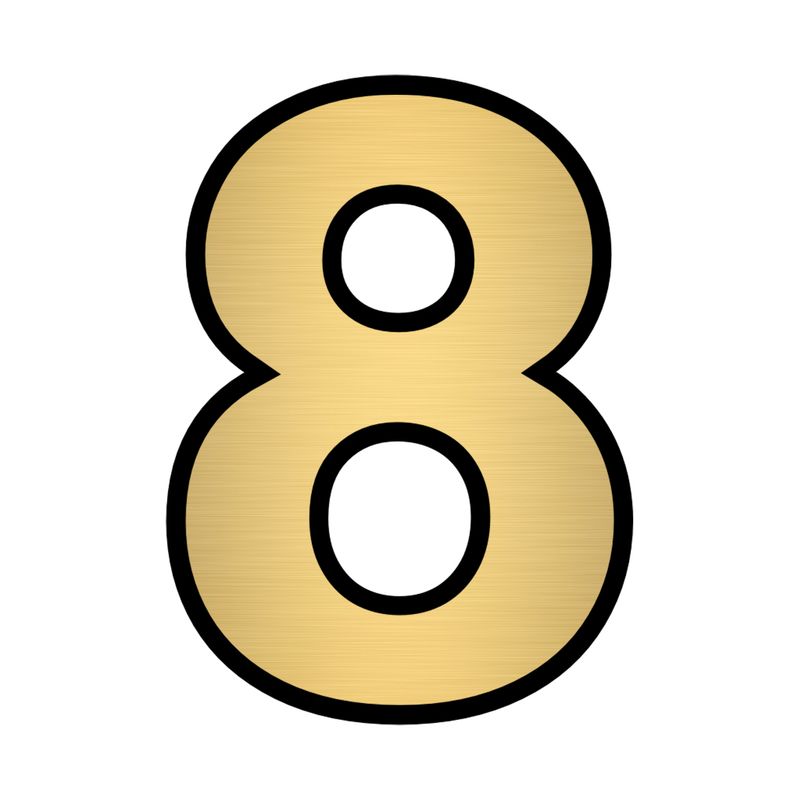 تابلو نشانگر مستر راد طرح پلاک واحد شماره 8 کد b g 08