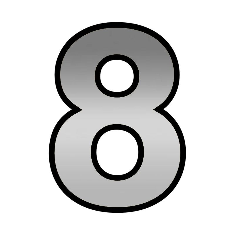 تابلو نشانگر کازیوه طرح پلاک واحد شماره 8 کد b s 8