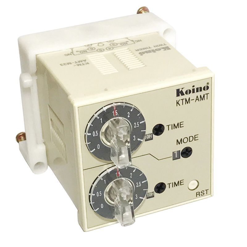 تایمر 2 قلو مولتی رنج کوینو مدل ktm amtm33