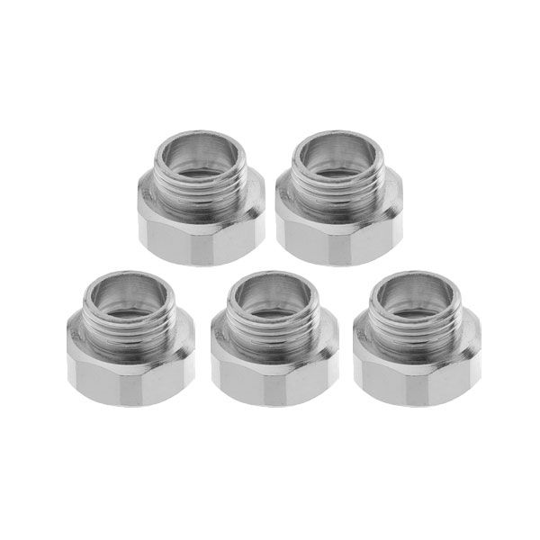 تبدیل شلنگ به شیر سرویس بهداشتی دینا مدل dn hexagon بسته 5 عددی
