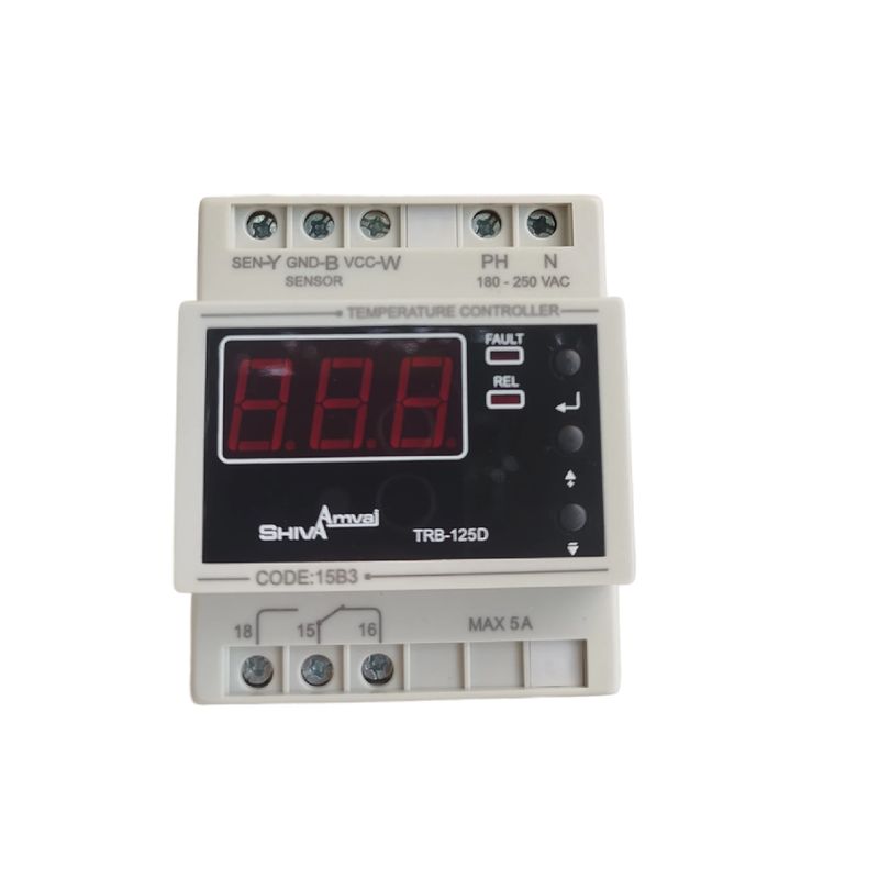 ترموستات کنترلر دما شیوا امواج مدل trb 125d کد 15b3 بسته چهار عددی