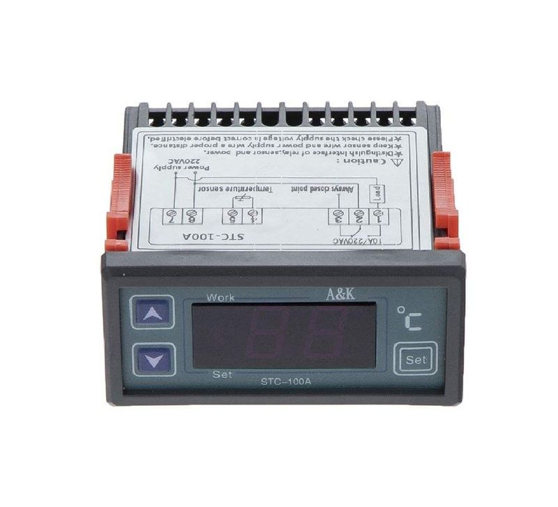 ترموستات کنترلر دما مدل stc 100a