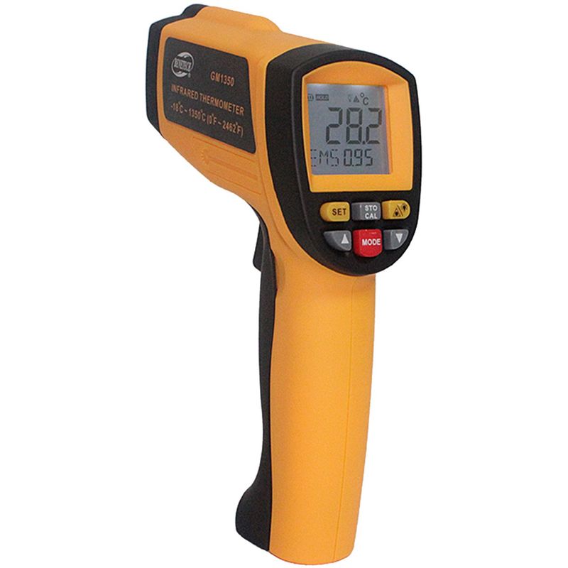 ترمومتر لیزری تفنگی دیجیتال بنتک مدل gm1350