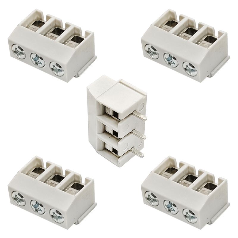 ترمینال 3 پین مدل kf 126 بسته 5 عددی