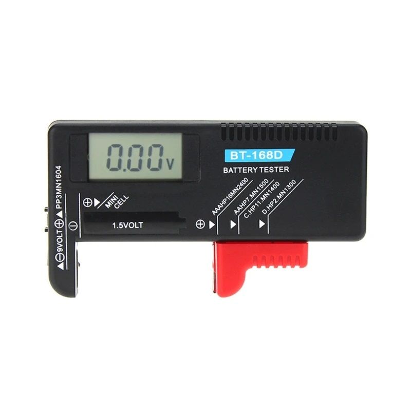 تستر باتری مدل دیجیتالی bt 168d