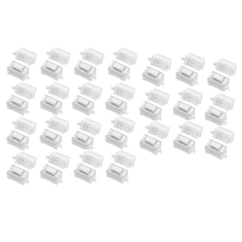 تک سوئیچ ریموتی 2 پین مدل smd 6x3x4.3mm بسته 50 عددی