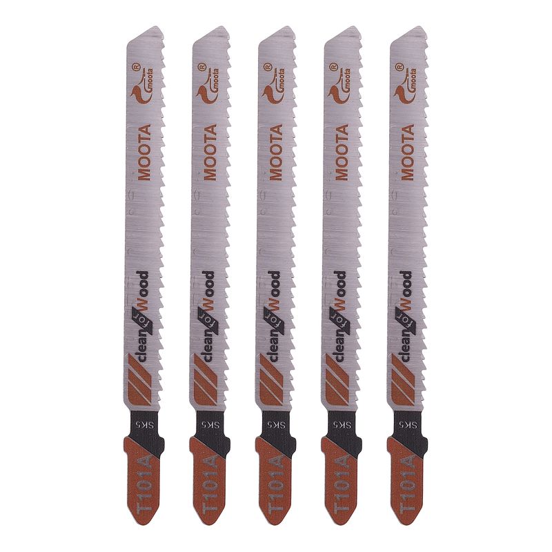 تیغ اره عمود بر ام دی اف موتا مدل کوتاه کد t101a مجموعه 5 عددی