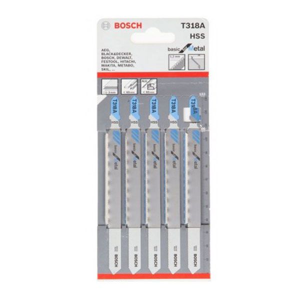 تیغ اره عمودبر فلز مدل t318a بسته 5 عددی