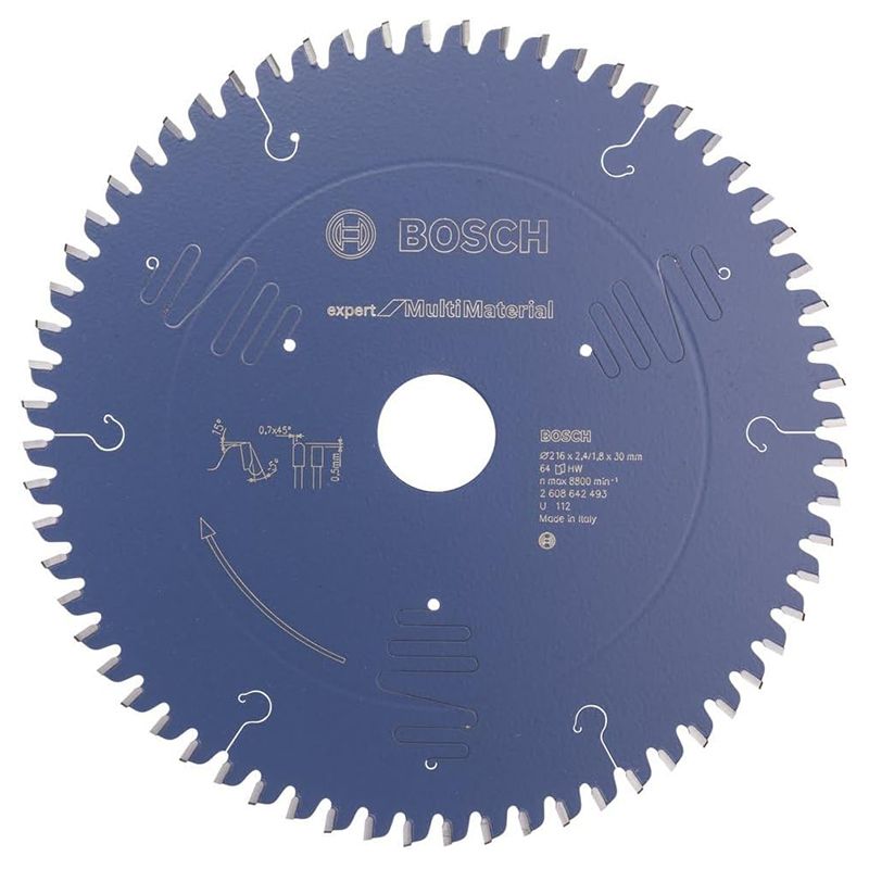 تیغ اره گرد بر بوش مدل expert for multimaterial   216mm