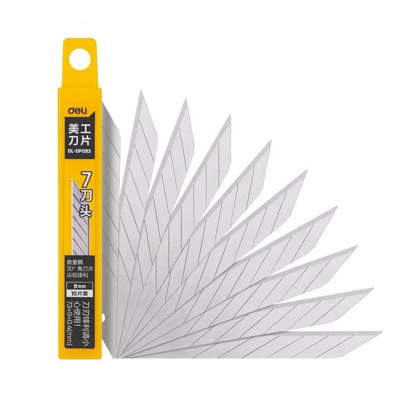 تیغ کاتر دلی مدل dl dp093 بسته 10 عددی