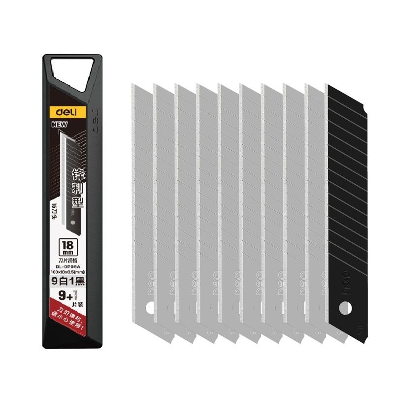تیغ کاتر دلی مدل dl dp09a بسته 10 عددی
