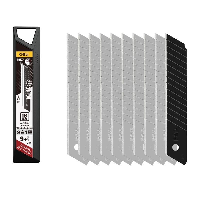 تیغ کاتر دلی مدل dl dp09b بسته 10 عددی